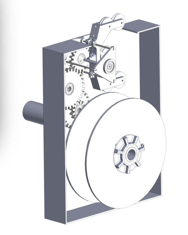 3D CAD drawing